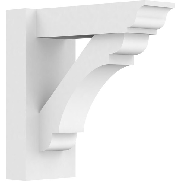 Ekena Millwork Olympic Architectural Grade PVC Outlooker with Traditional Ends, 5"W X 12"D X 12"H OUTP05X12X12OLY01 - main